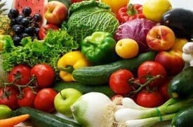 Fruit and vegetables