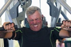 Darren Clarke Training