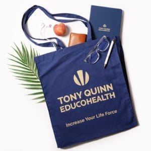 Tony Quinn Educohealth Tote Bag